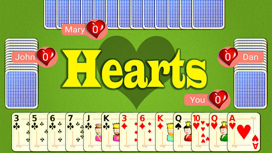 Hearts Mobile Screenshot