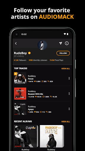 Audiomack: Tải nhạc mới Ngoại tuyến miễn phí