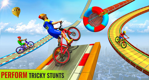 BMX Cycle Stunts: Bike Games screenshots apk mod 2