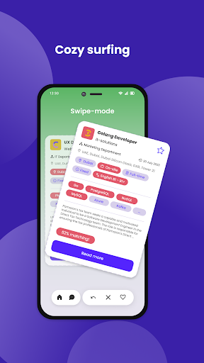 uBest – Job search with AI Screen 2