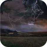 Farm in Thunderstorm Free icon