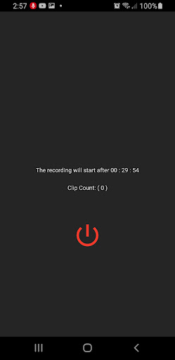 Android application Sleep Recorder screenshort