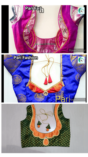 Fresh Stitching Blouse Designs Screen 3