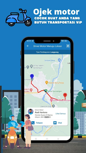 REDBY JEK - Ojek Online & Food Screen 2