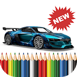 Cars Coloring Book for Kids icon