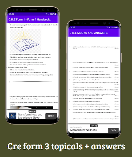 Cre; form 1 - form 4 topicals Screen 3