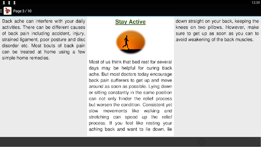 Cure Back Pain Home Remedy
