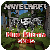 Mods mini ?militia Skins  Maps  For Minecraft PE