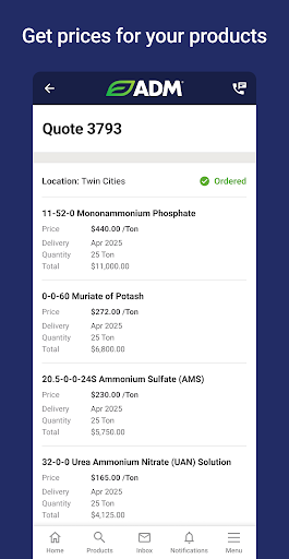 App screenshot