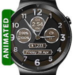 Cover Image of डाउनलोड Brushed Wood HD Watch Face  APK