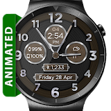 Brushed Wood HD Watch Face icon