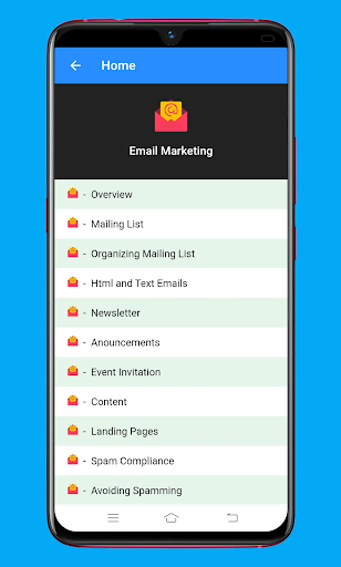Screenshot of Learn Digital Marketing Guide
