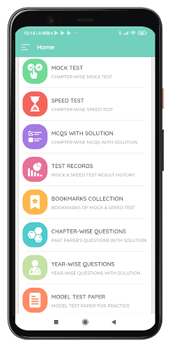 Android application CHEMISTRY - AIIMS PAST PAPER screenshort