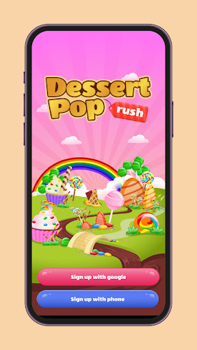 Android application Dessert Pop Rush screenshort