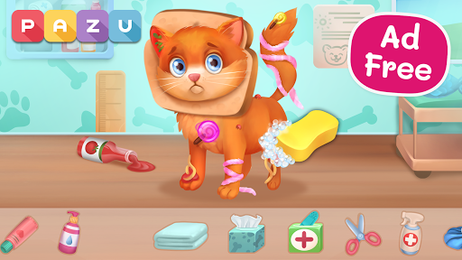 Pet Doctor - Animal care games for kids screenshots 2