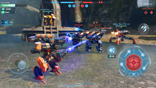 War Robots Mod Apk v9.9.9 (Unlimited Money and Gold) 4