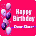 Cover Image of Descargar happy birthday dear sister gif 1 APK