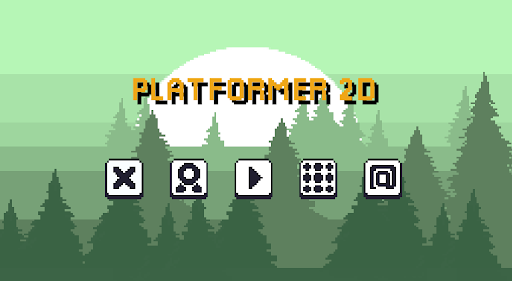 Android application Platformer 2D screenshort