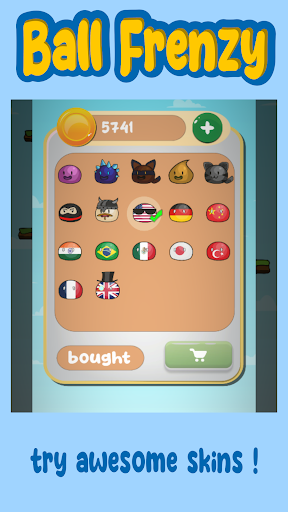 Android application Ball Frenzy screenshort