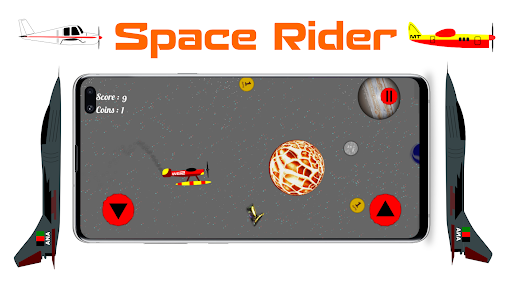 Space Rider - Offline Screen 2