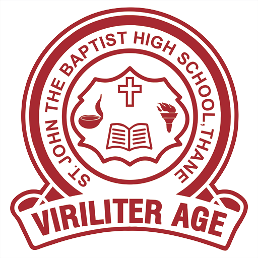 St John the Baptist School Tha logo