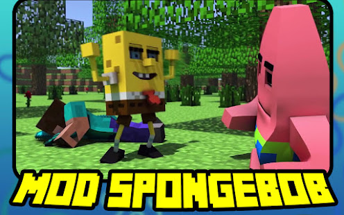 Addon Mod Spongebob Skins MCPE 2.0 screenshots 2
