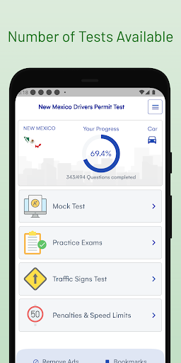 NM DMV Permit Test Guide Screen 3