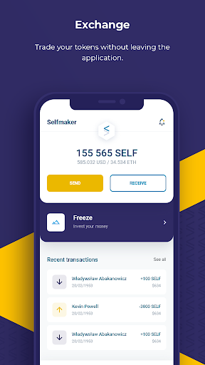 SelfWallet Screen 3