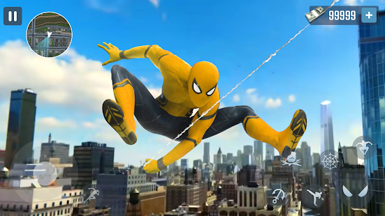 Super Spider Rope - Vegas Crime Rope Hero 1.5.35 Screenshots 4