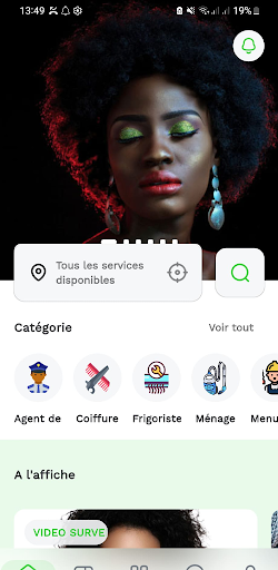 Android application Lomnava aHomé screenshort