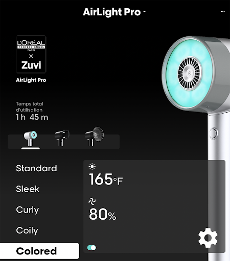 Screenshot of AirLight Pro