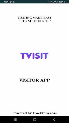 Android application Tvisit screenshort