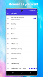 Note10 Launcher for Galaxy MOD APK (Premium Unlocked) 8