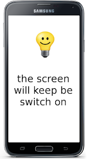 Keep screen on Ekran görüntüsü