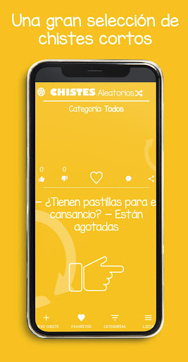 Android application Chistes Aleatorios y cortos screenshort