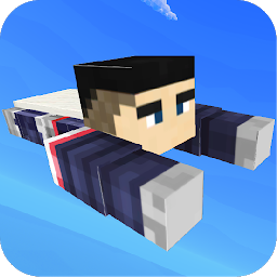 Flying Superhero: Blocky World Mod Apk