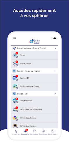 Android application Sphère Emploi - France Travail screenshort
