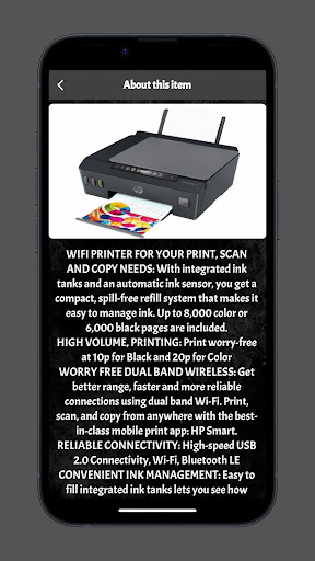 HP smart tank515 printer guide Screen 2