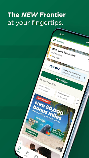 Frontier Airlines screenshot 1