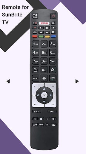 Remote for Telefunken TV Screen 2