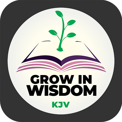 Grow in Wisdom KJV logo
