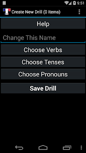 French Verb Trainer Pro Screenshot