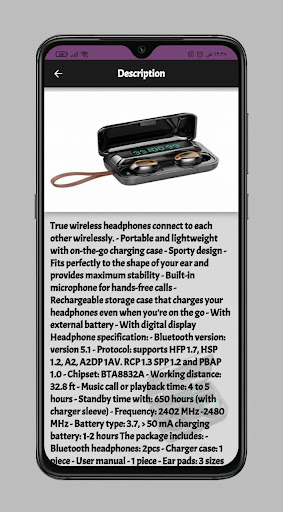 F9 True Wireless Guide Screen 2