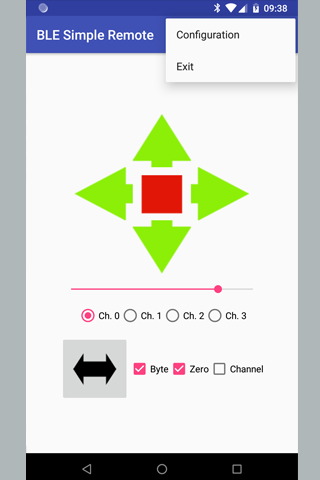 BLE Simple Remote Screen 3