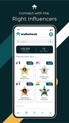 Android application WalkOfWeb screenshort
