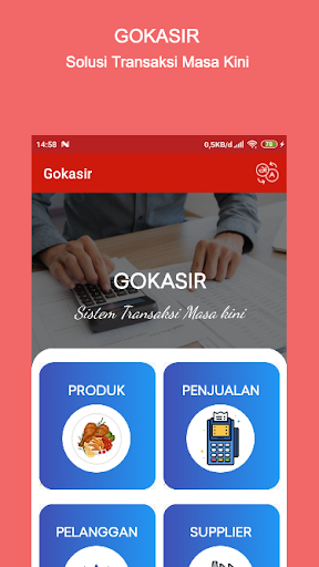 Gokasir - Aplikasi kasir Andro