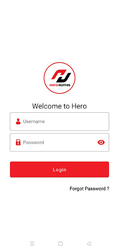 Android application Hero Homes screenshort
