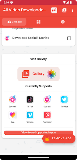 All In One Video Downloader Screen 2