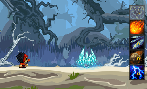 Android application Elemental Runner: lord of the screenshort