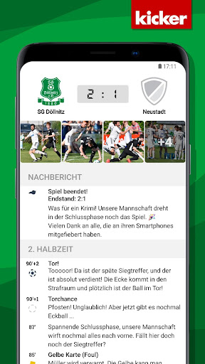 Android application SG Döllnitz screenshort